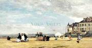 Eugene Boudin Jetty At Trouville oil painting picture wholesale